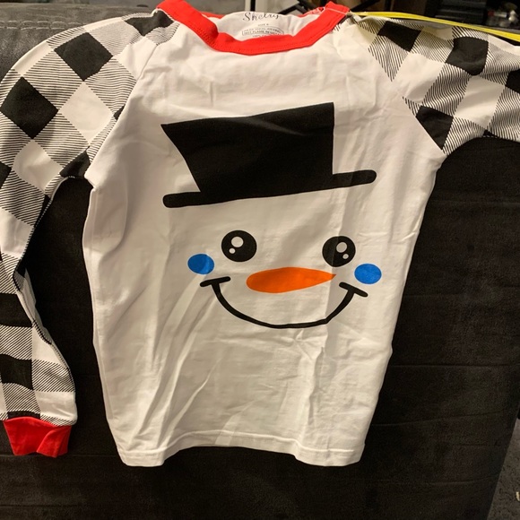 NWOT Sz 6 Snowman Pajamas - Picture 3 of 8